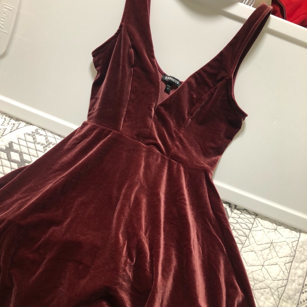 Red Romper Dress